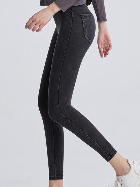 Wide Waistband Sports Leggings